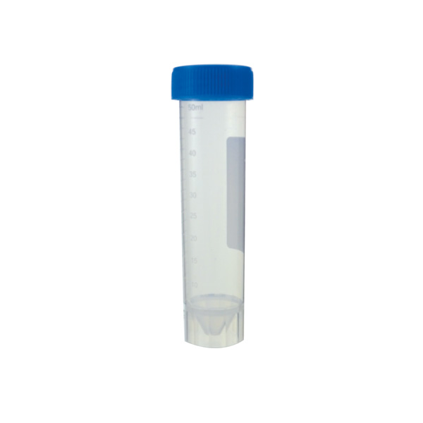 Provette Per Centrifuga Autoportanti Da 50 Ml - Confezione Da 50, Con Tappi A Vite, Sterili E Scalate