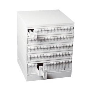 Archiviatore per vetrini e cassette