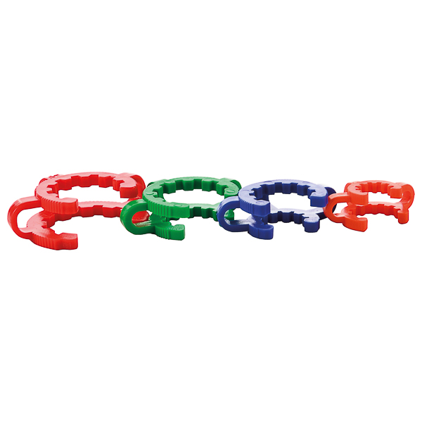 Clips in plastica per giunti conici smerigliati