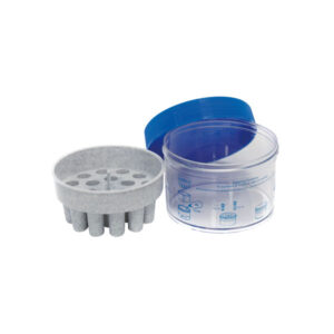 Contenitore per congelamento, inserto in schiuma