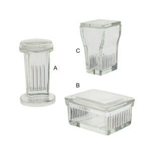 Vaschetta per colorazione in vetro