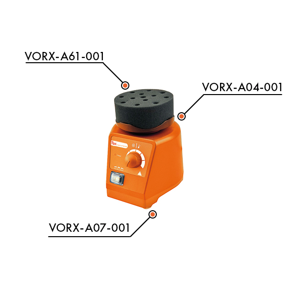 Agitatore Vortex, con controllo della velocità, V05 - immagine 3