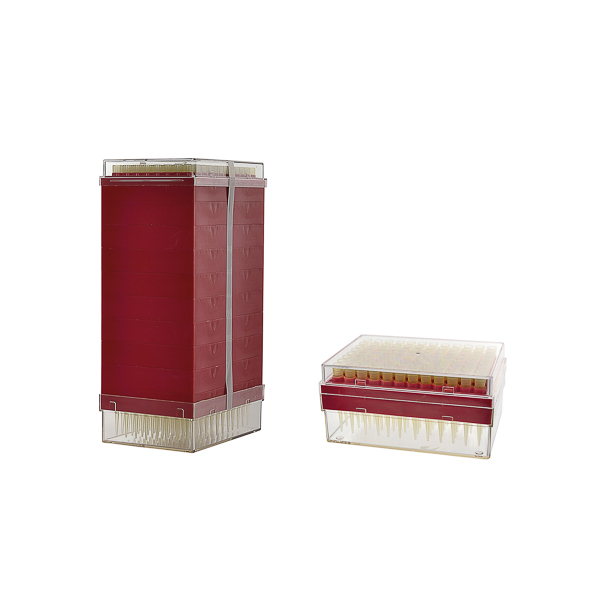 PUNTALE IN PP PER MICROPIPETTE 100-1000 µl IN RACK STANDARD LINE